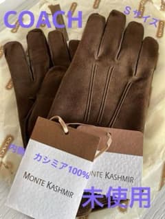 ★未使用　coach   スエード手袋　Ｓサイズのサムネイル