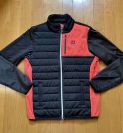 フットジョイ FJ 中綿ジャケット キルティング ダブルジップ XLサイズ FJ フットジョイストレッチ×キルティング中綿長袖ジャケット L - メルカリ