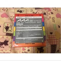 AAA 10th anniversary best albumのサムネイル