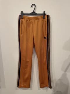 22ss Needles トラックパンツ オレンジ×パープル M - メルカリ