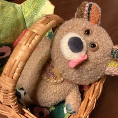 ミナペルホネン ハンドメイド おとぼけくまさん ぬいぐるみ - メルカリ