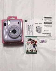 instax mini 11本体 カメラケース・フィルム付きのサムネイル