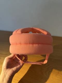 ベビー用 セーフティヘルメット ピンクのサムネイル