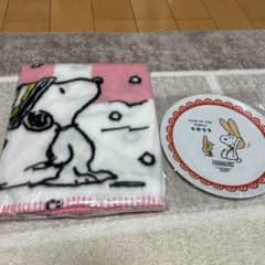 AOKI スヌーピー　ブランケット×お年賀プレートのサムネイル