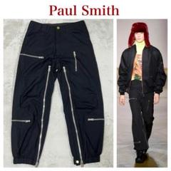 ま*ス様 Paul Smith ポールスミス ジップカーゴパンツ Mサイズ 20 名作 Paul Smith ZIP ボンテージ カーゴ パンツ 美品R-7453