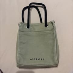 ALTROSE キャンバス ショルダーバッグ カーキのサムネイル