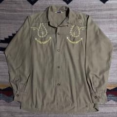 50s〜 pilgrim rayon shirt レーヨン ギャバ ギャバジン 50s〜 pilgrim rayon shirt レーヨン ギャバ ギャバジン - メルカリ