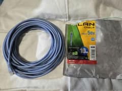 ELECOM LANケーブル Cat5e 10m ブルー LD-CTN/BU10のサムネイル