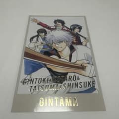 n*読様 銀魂 メモリアルコレクション 箔押し 坂田銀時 桂小太郎 坂本