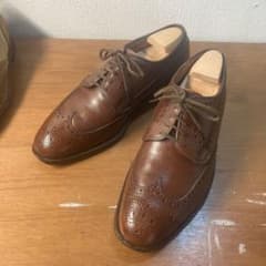 3都市　旧チャーチ　ビンテージ　84ラスト　バインダーカーフ　レザーシューズ Old Church's 旧チャーチ 三都市 HICKSTEAD 84ラスト DEADSTOCK | JUST