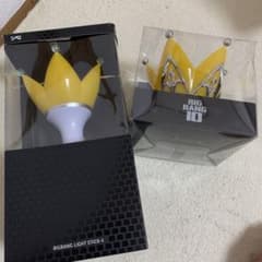 bigbang 韓国公式ペンライト 10周年ヘッドセット レア オマケ乾電池
