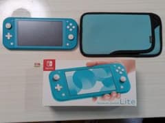 Switchライト ターコイズ sd128G付き ソフトケース｜Switchライト