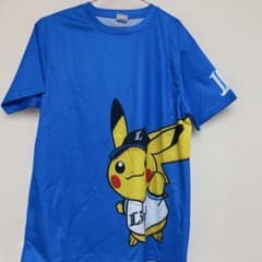 西武ライオンズオリジナルポケモンTシャツ Lサイズ（ピカチュウ