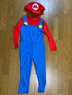 マリオ ハロウィン　衣装　コスプレ　M キッズのサムネイル