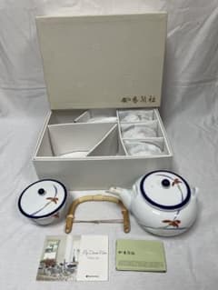 A35 香蘭社 オーキッドレース 茶器セット 箱あり - メルカリ