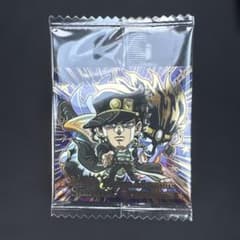 ジョジョの奇妙な冒険　ウエハース　シール　空条承太郎　JJRのサムネイル