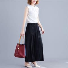 新品 ワイドパンツ 春服 レディース オシャレのサムネイル
