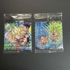 ドラゴンボール 超戦士シールウエハース 2枚セットのサムネイル