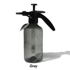 スプレーボトル 霧吹き プラスチック 加圧式 観葉植物用 1.2Lグレーのサムネイル