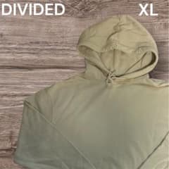 H&M BASIC パーカー XL ベージュ 無地 プルオーバー 古着のサムネイル