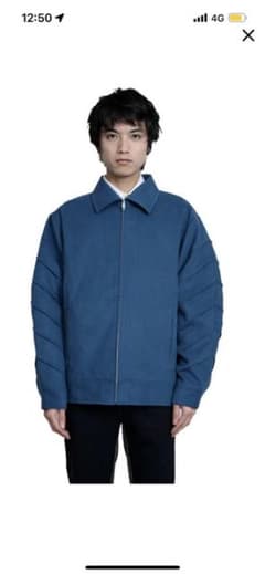 8ON8 BLUE ECO CHAMOIS VINTAGE JACKETのサムネイル