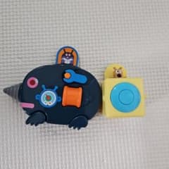 アンパンマン ばいきんまん モグラ型 フィギュア チーズおもちゃ　２点セットのサムネイル