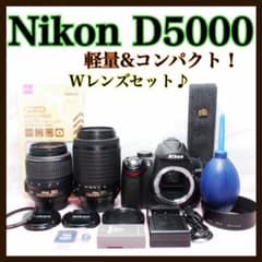 ✨高画質✨Nikon D5000✨ダブルレンズ✨すぐに使える✨運動会 - メルカリ