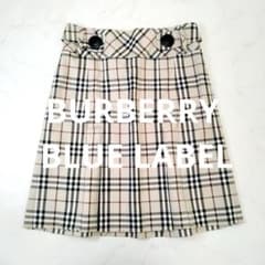 美品 BURBERRY BLUE LABEL ノバチェックプリーツスカート - メルカリ