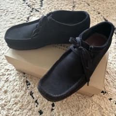 【美品】Clarks ワラビー/ブラック/26cmのサムネイル