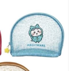 ちいかわ ハチワレ クリアポーチ ブルーのサムネイル