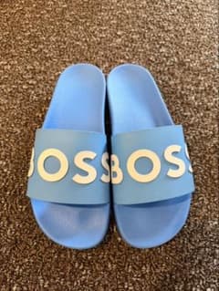 BOSS 青 サンダル size freeのサムネイル