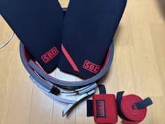 【美品】SBDベルト(Mサイズ)、ニースリーブ(Lサイズ)、リストラップ　セット 美品】SBDベルト(Mサイズ)、ニースリーブ(Lサイズ)、リストラップ