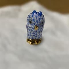 Herend ヘレンド フクロウ フィギュリン 置物 - メルカリ
