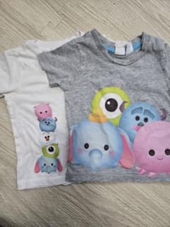H&M Disney Tsum Tsum ベビーTシャツ 2枚セットのサムネイル