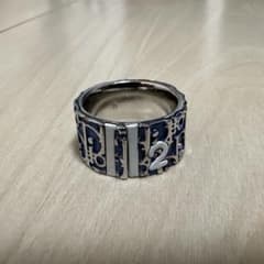希少・極美品】Christian Dior トロッター リング ブルー 6 - メルカリ