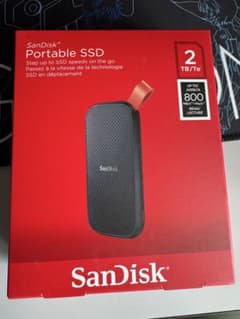 SanDisk ポータブルSSD 2TBのサムネイル