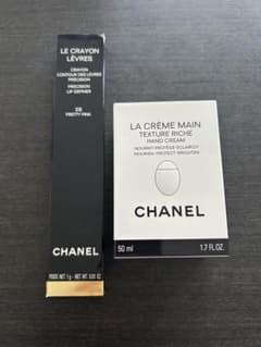 CHANEL リップライナー&ハンドクリームセット 未使用品 2点セットのサムネイル