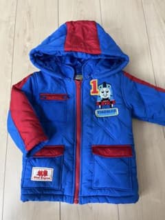 きかんしゃトーマス 中綿キルティングダウン　　アウター　80のサムネイル