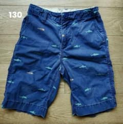 GAP KIDS サメ柄 ハーフパンツ 130cmのサムネイル