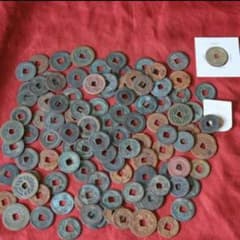 M5D 古銭 約100枚 寛永通宝 寛永通寳 日本古銭 おまとめ - メルカリ