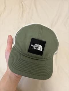 THE NORTH FACE キッズ キャップ カーキ メッシュのサムネイル