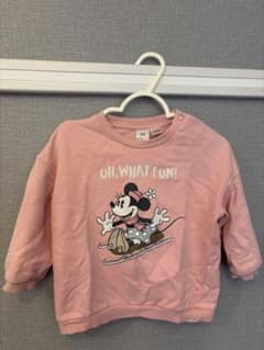 H&M Disney Minnie Mouse Pink Sweatshirt, Size 86cm