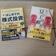マンガでわかる！はじめての株式投資 豆の上で眠る 2冊セットのサムネイル