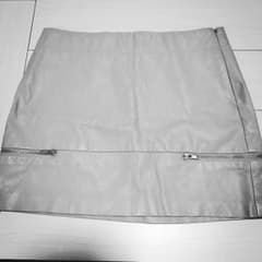 Jun様専用＊レザーミニスカート＊(グレー)のサムネイル