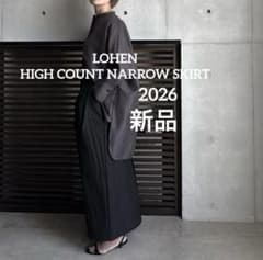 新品未使用【LOHEN】HIGH COUNT NARROW SKIRT 2026 - メルカリ