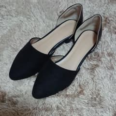 ❣短時間使用 AZUL BY MOUSSY セパレート フラット パンプス M❣のサムネイル