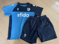 sfida サッカーウェア セット 青黒　130のサムネイル