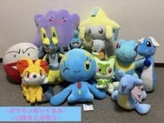 ポケモン　ぬいぐるみ　12体まとめ売りのサムネイル
