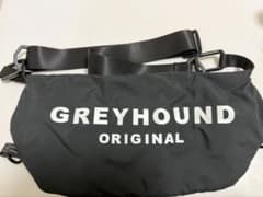 GREY HOUND ORIGINAL SHOULDERBAG BLACK - メルカリ
