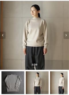 えみおわす　ウルグアイセーター えみおわす ウルグアイウール ニット - メルカリ